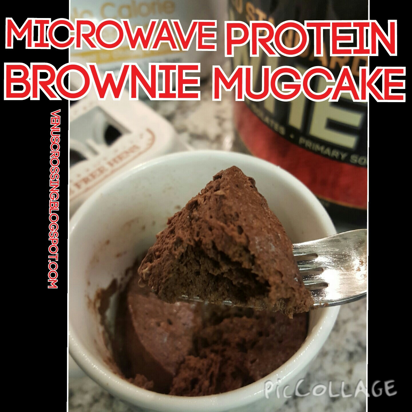 Venus Crossing with Liss Microwave Protein Brownie Mugcake and Full