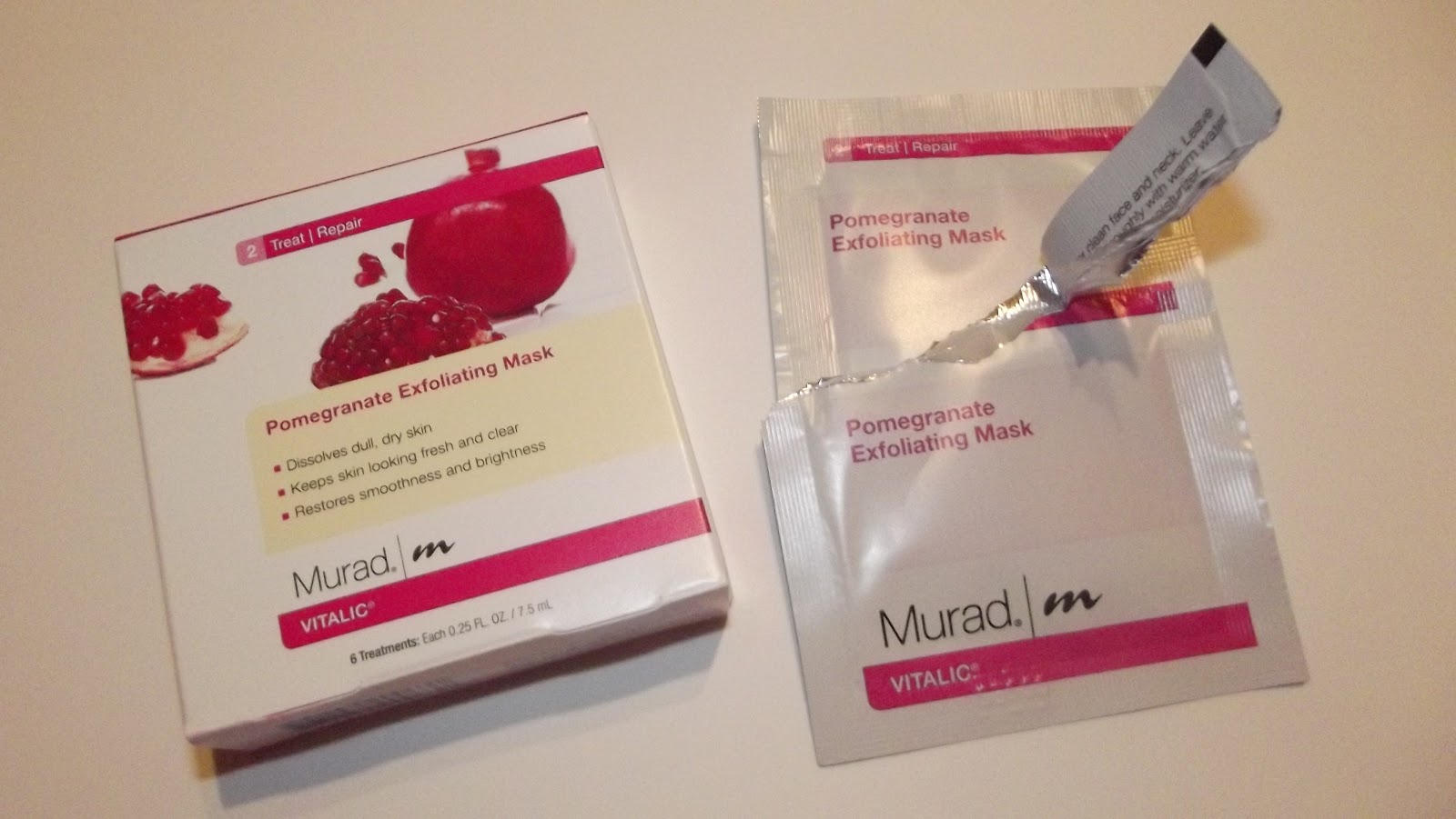 Review Murad Pomegranate Exfoliating Mask Perfectly Polished