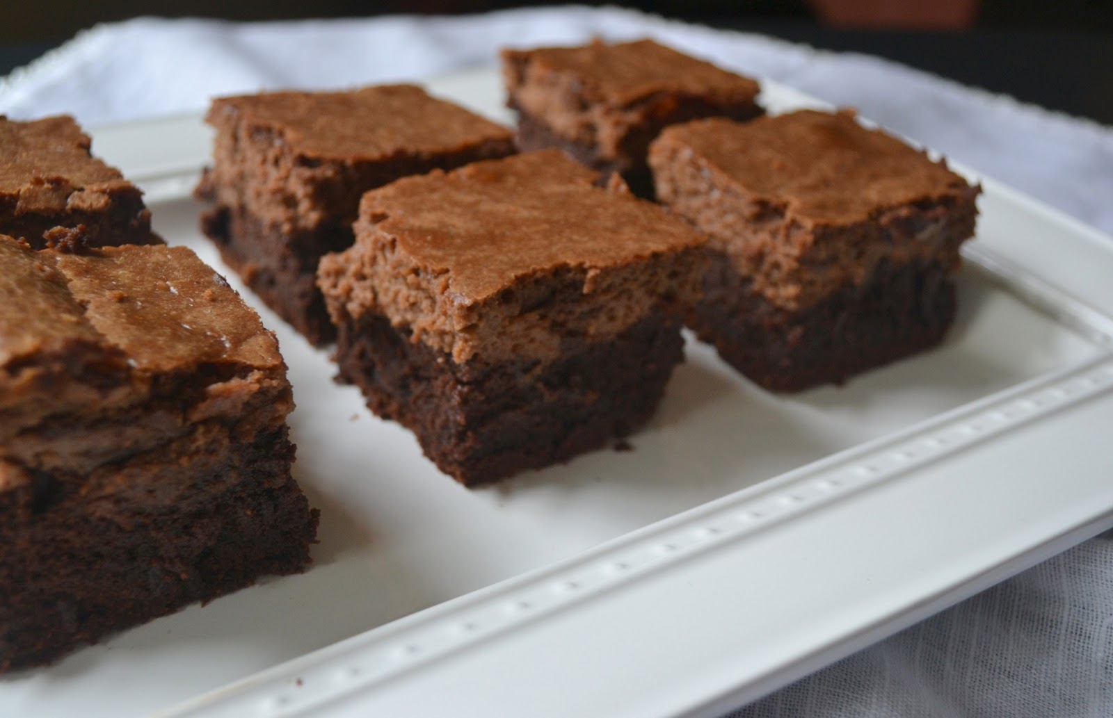 Candy Girl Nutella Cheesecake Brownies