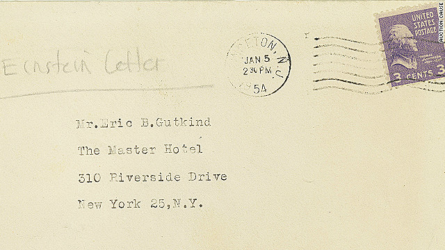 letter stamped