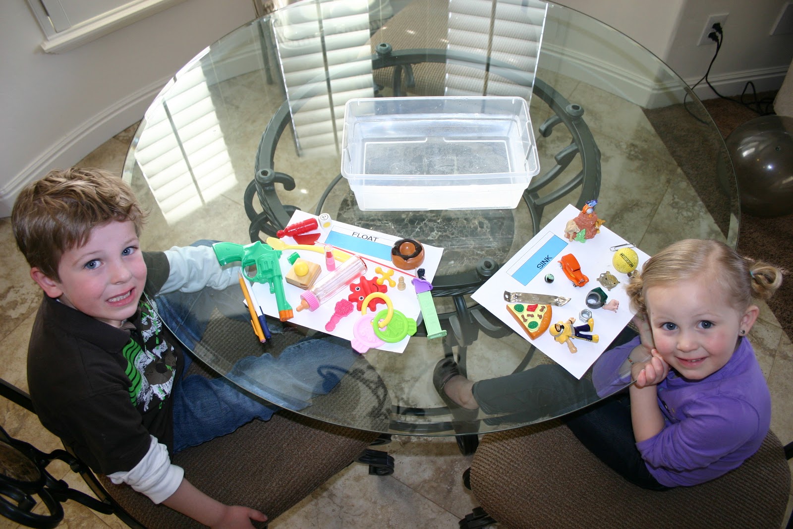 Puddle Wonderful Learning: Preschool Activities: Sink or Float?