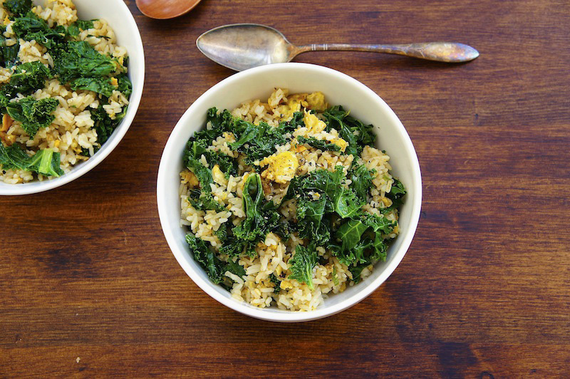 Kale Fried Rice