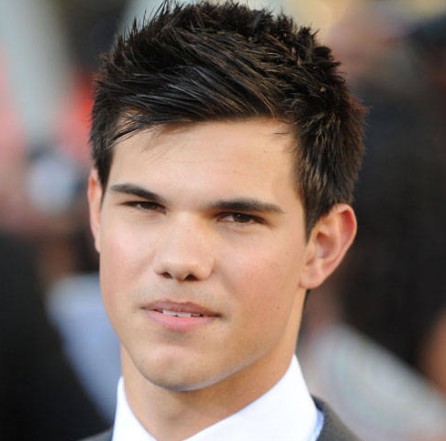 Taylor Lautner Thick Straight Hairstyle