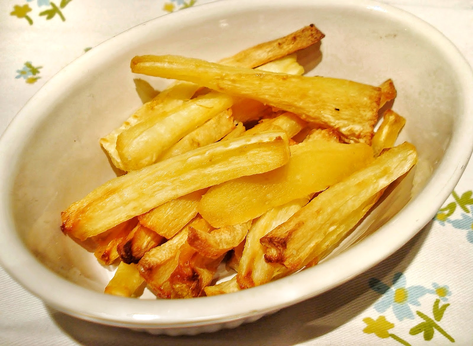 Gluten Free SCD and Veggie: Roasted Parsnips GF
