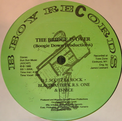 Boogie Down Productions – The Bridge Is Over / Words From Our Sponsor (VLS) (1987) (320 kbps)