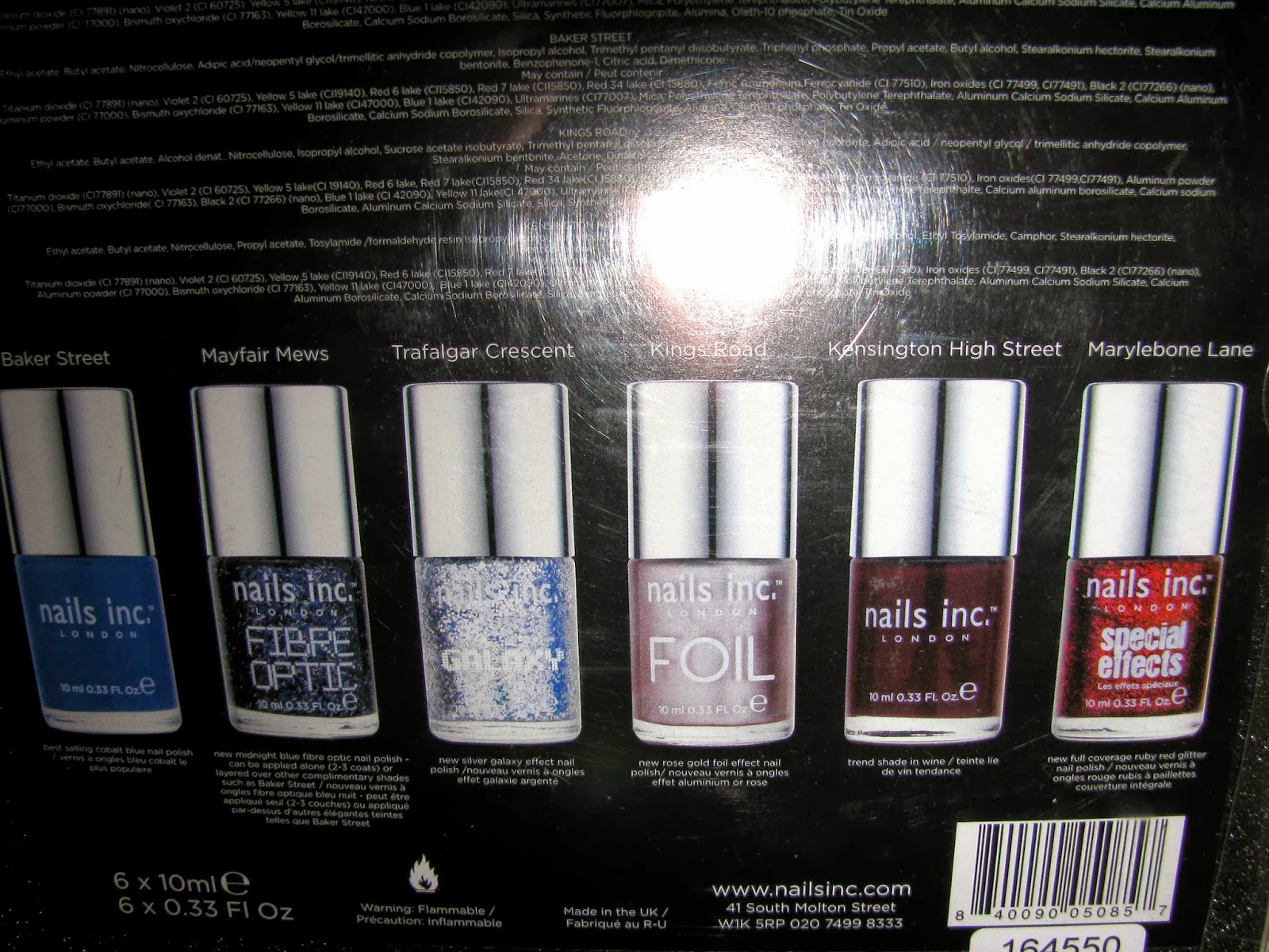 The Beauty Alchemist Nails Inc Christmas Crackers 2013