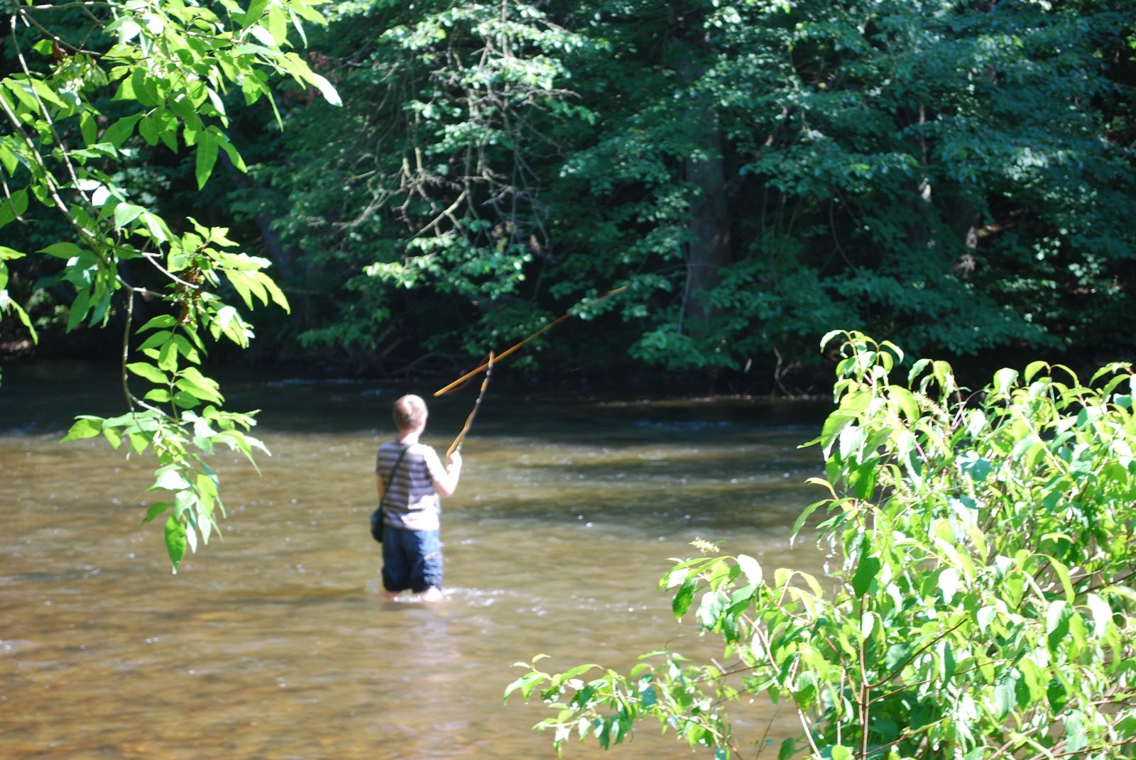 Litton's Fishing Lines River Novices Score a Few