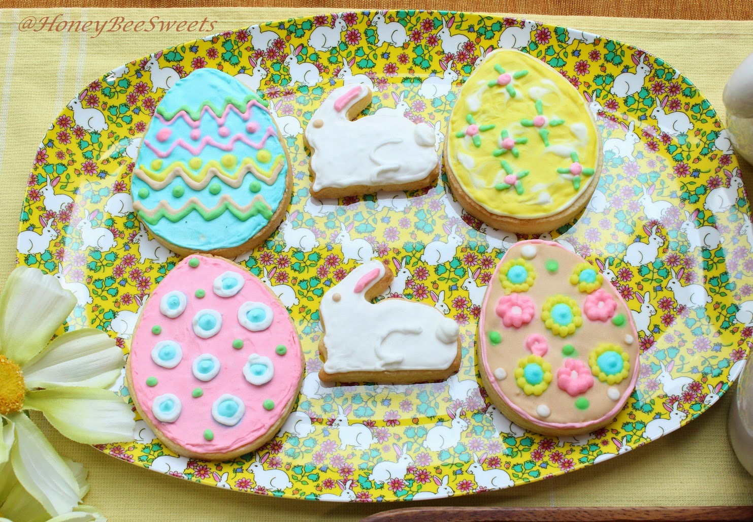Honey Bee Sweets Easter Fun 2015 Royal Icing Sugar Cookies