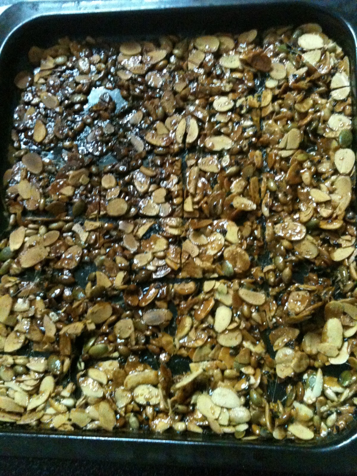 Almond Crunchy Caramel Resepi