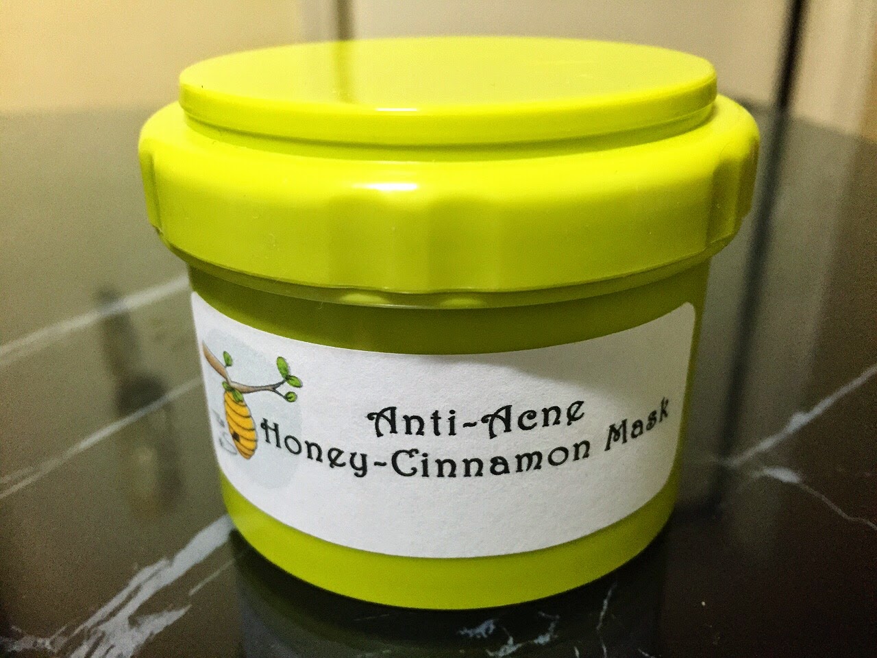 MinJi's Kitchen Homemade Face Mask AntiAcne HoneyCinnamon Mask