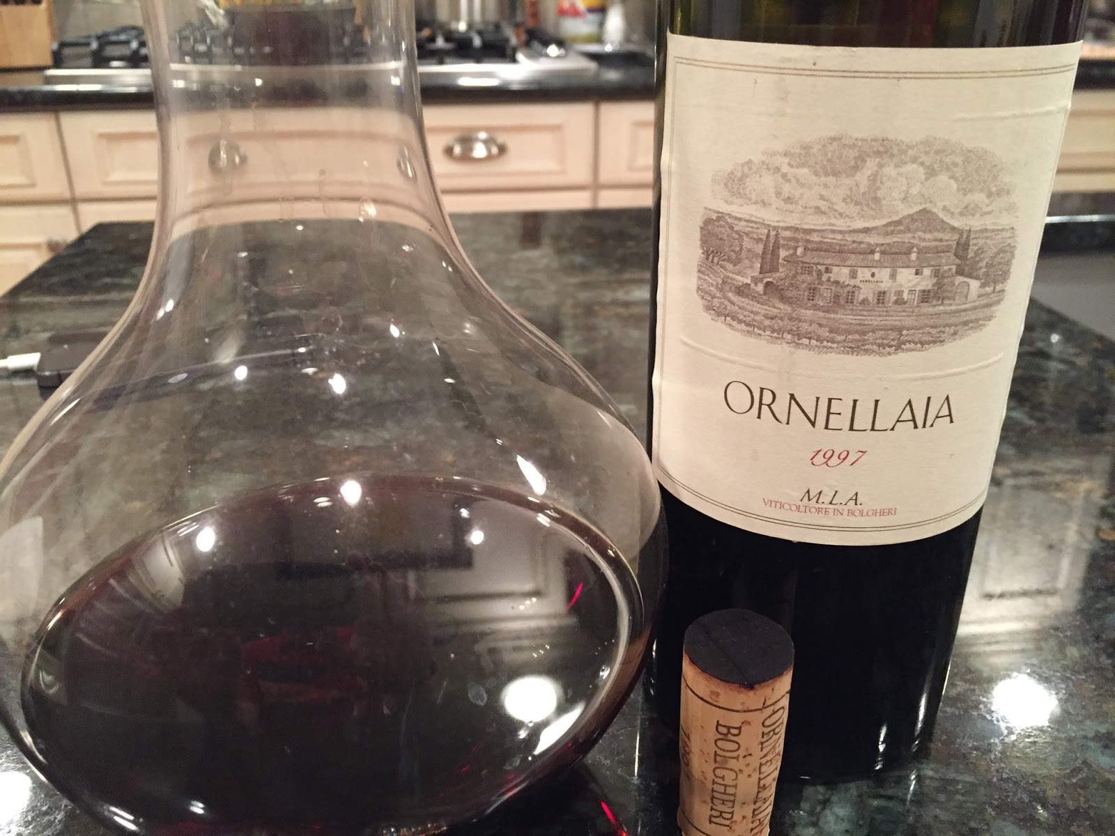 Ornellaia Cellar Note - John Fodera's Tuscan Vines