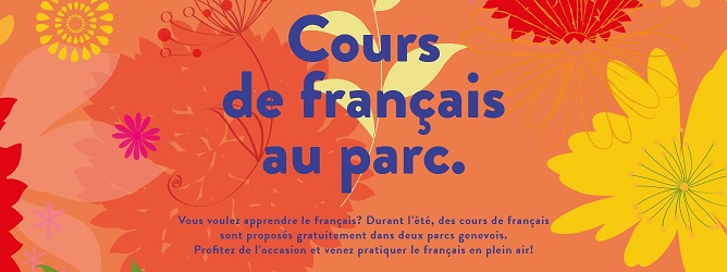 Eté : cours de Français gratuits à Genève / Summer : Free French Class in Geneva