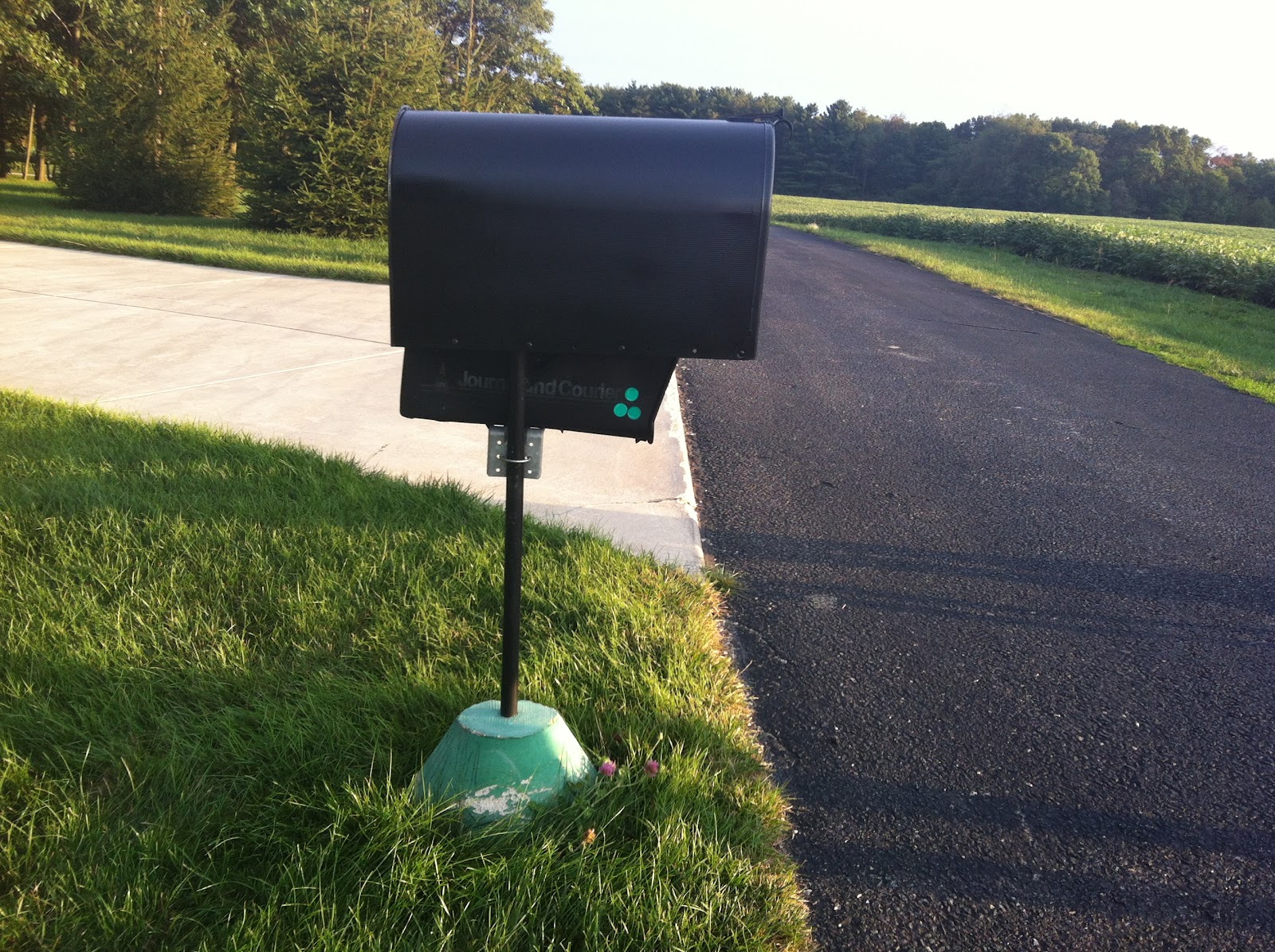 Dani's Crafts Mailbox Makeover Cricut Vinyl