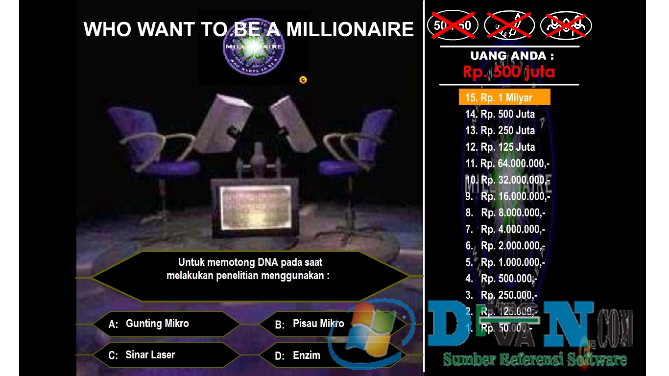 Play Who Wants To Be Millionaire Games