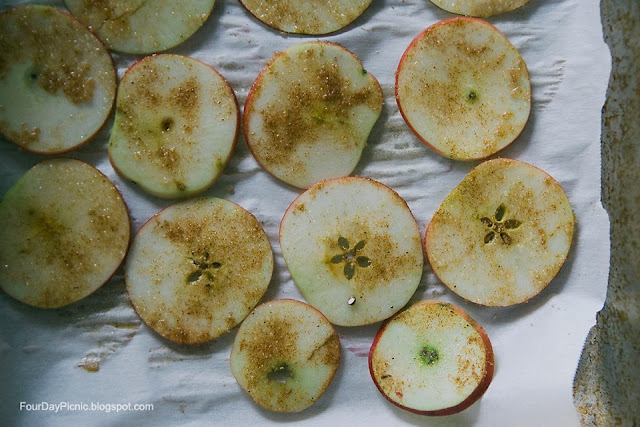 oven baked apple chips