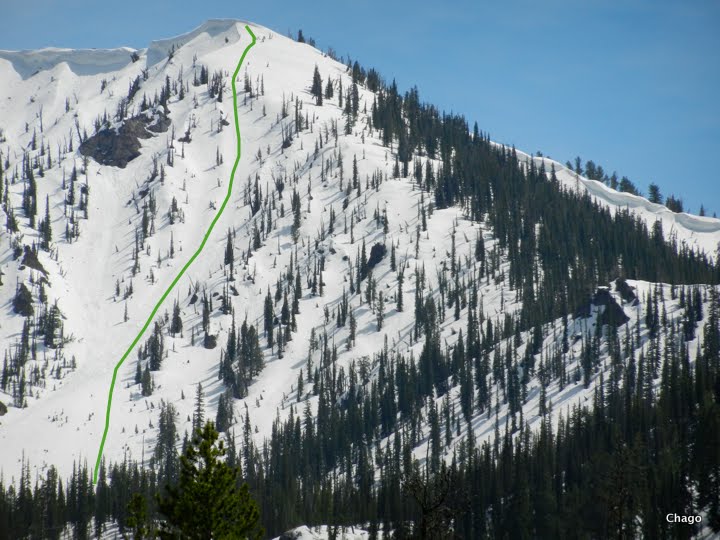 Mores Creek Summit Backcountry Skiing Copper Mountain May 19th 2012