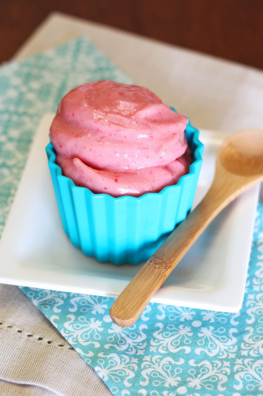 dairy free instant berry frozen yogurt Sarah Bakes Gluten Free