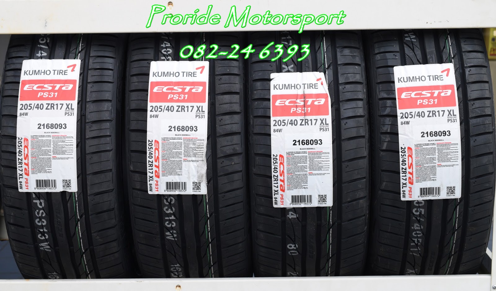 Pro-ride Motorsports: Kumho Ecsta PS31 205/40/17