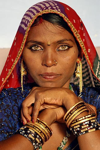 The Perfect Human Face: Faces with Dark Skin and Light Eyes.