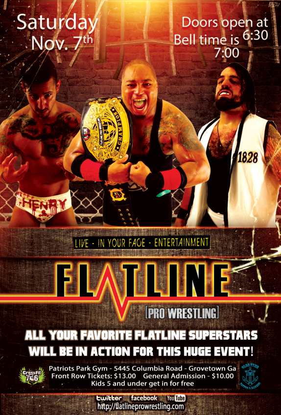 Wrestling News Center Flatline Pro Wrestling 11/07 in Grovetown, GA