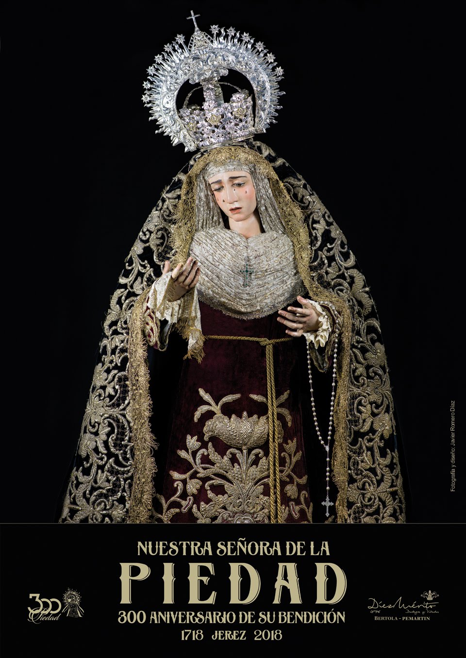 Cartel de los 300 años de Piedad