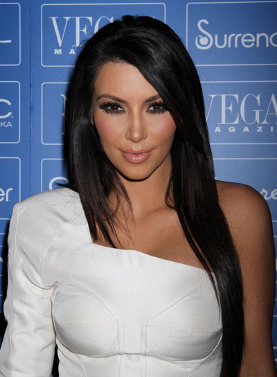 Kim Kardashian 2012 Kim Kardashian Straight Hair