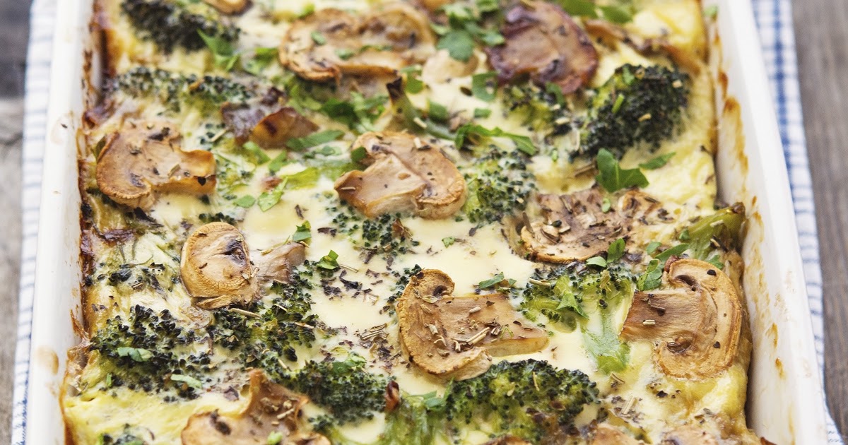 The Iron You Creamy Broccoli and Mushroom Casserole