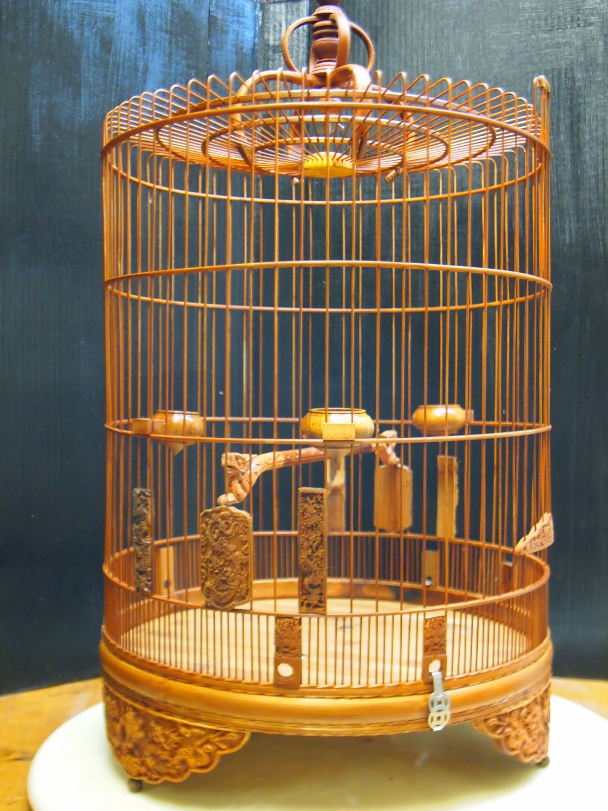 Asian Bamboo Bird Cages MD04