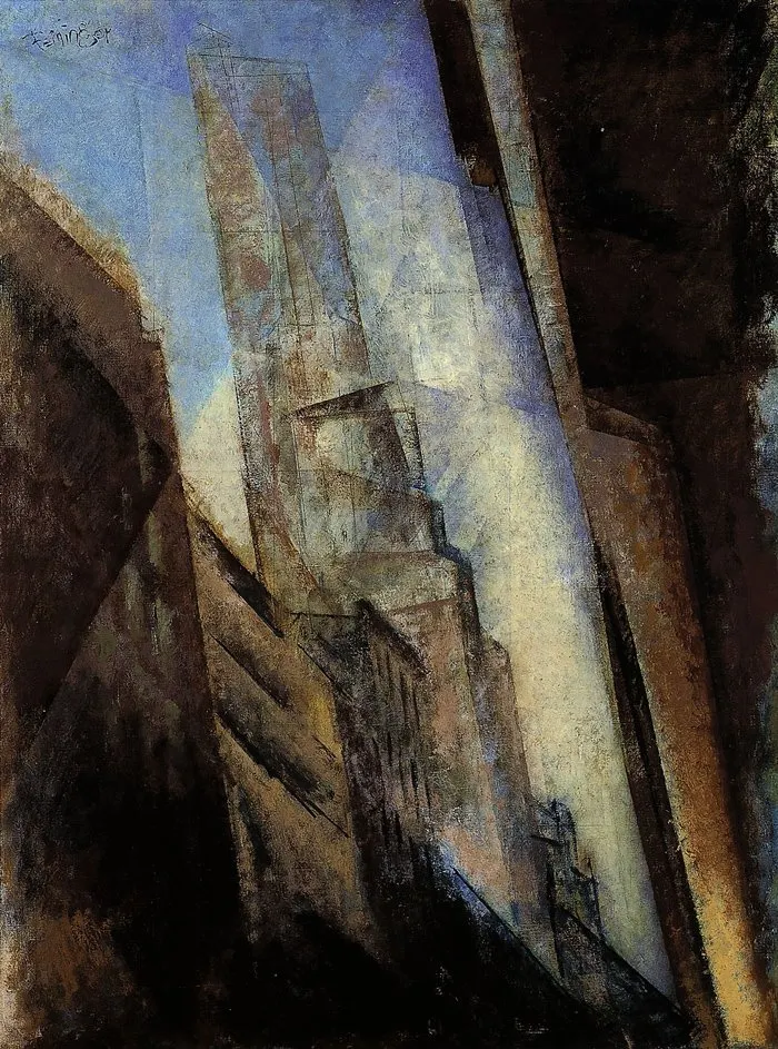 Lyonel Feininger 1871-1956 | American-born German Cubist/Expressionist painter