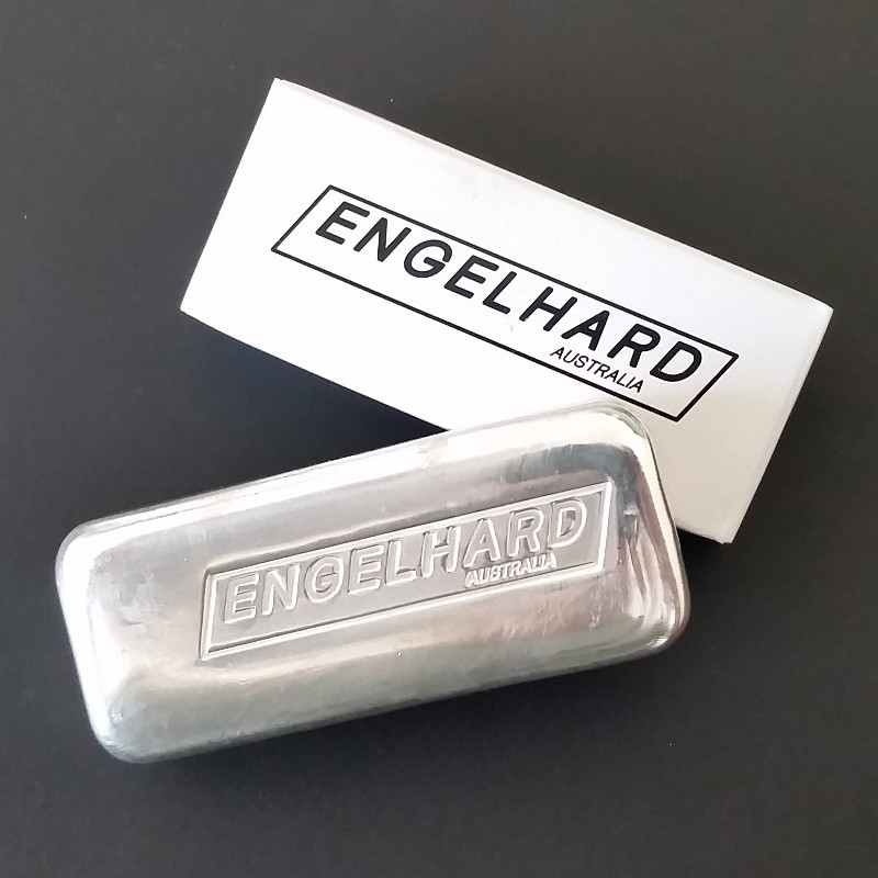 Engelhard Australia Engelhard 10oz .999 Silver Cast Bullion Bar