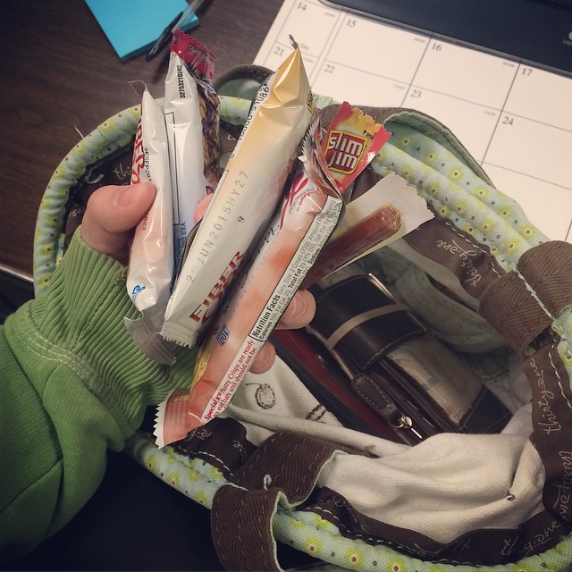 I've had my purse around a decade (it holds my snacks perfectly).