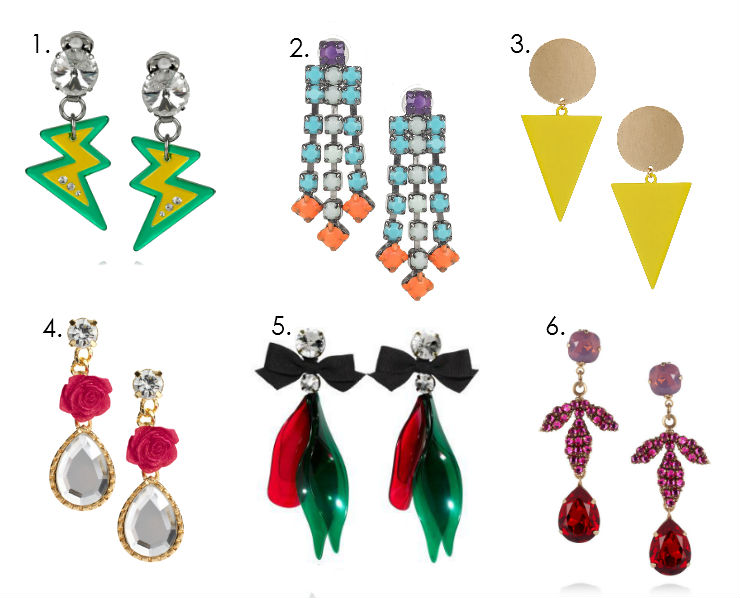 SIX OF THE BEST STATEMENT EARRINGS FOR SS12 La Fashion Folie London