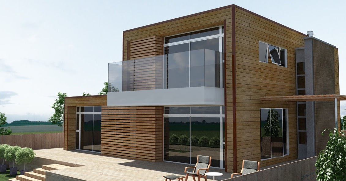 innenarchitektur design: Moderne Holzhaus Design