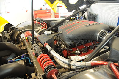 Ferrari FXX rear engine