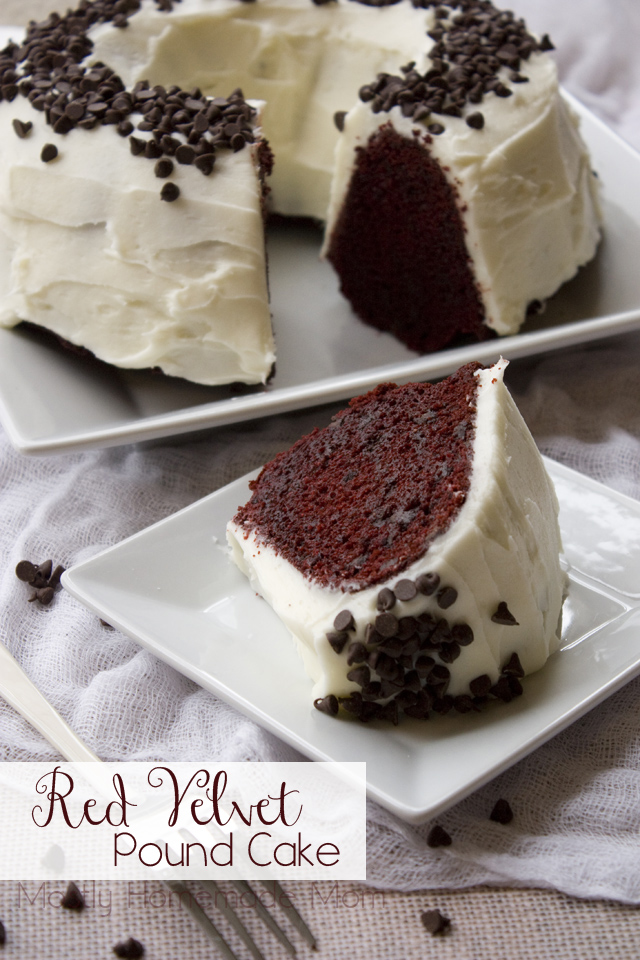 Red Velvet Pound Cake Mostly Homemade Mom