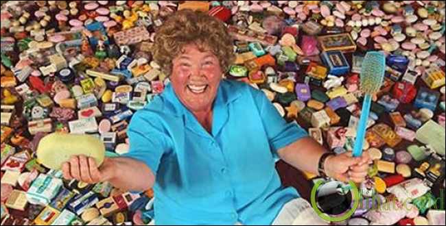 Koleksi sabun mandi Koleksi sabun mandi