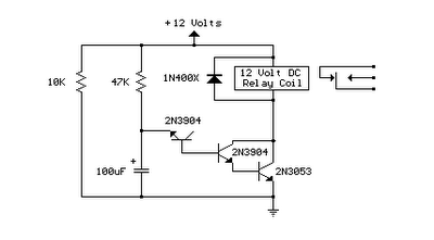 SIMPLE SWITCH TIME DELAY CIRCUIT DIAGRAM | Wiring Diagram
