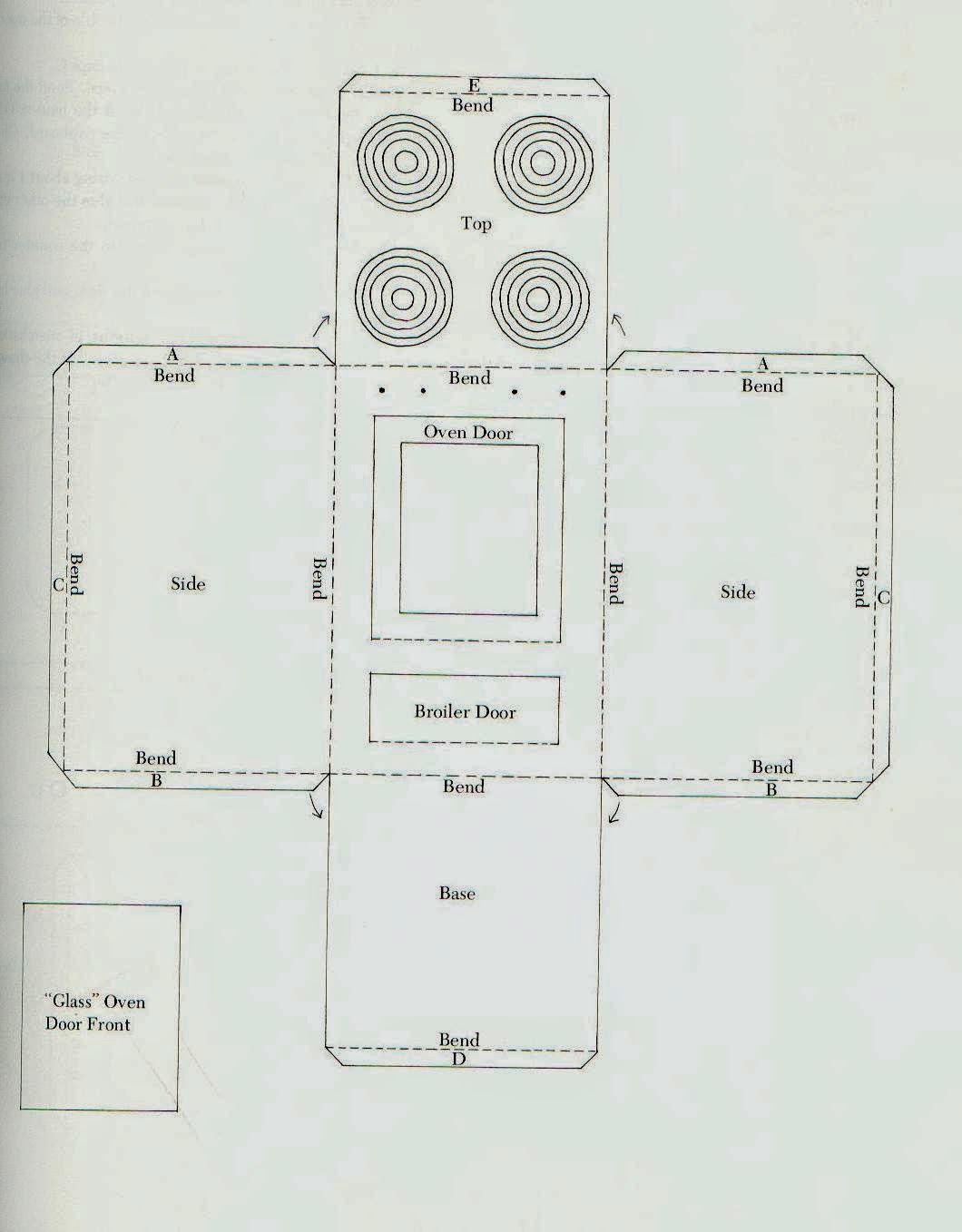 SNICKERDOODLE STREET How To Make Paper Stove