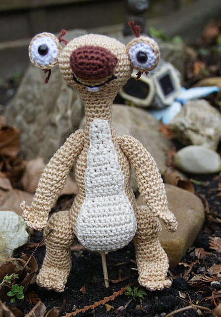 http://www.ravelry.com/patterns/library/sid-ice-age-sloth