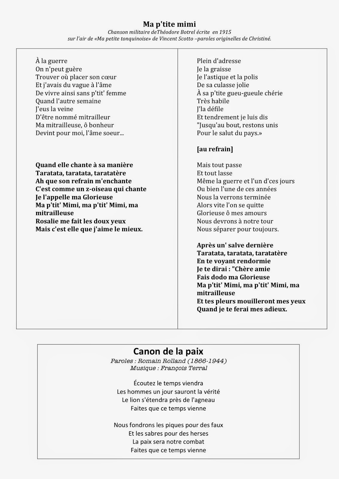 DO la puce Autour de la guerre 14 18