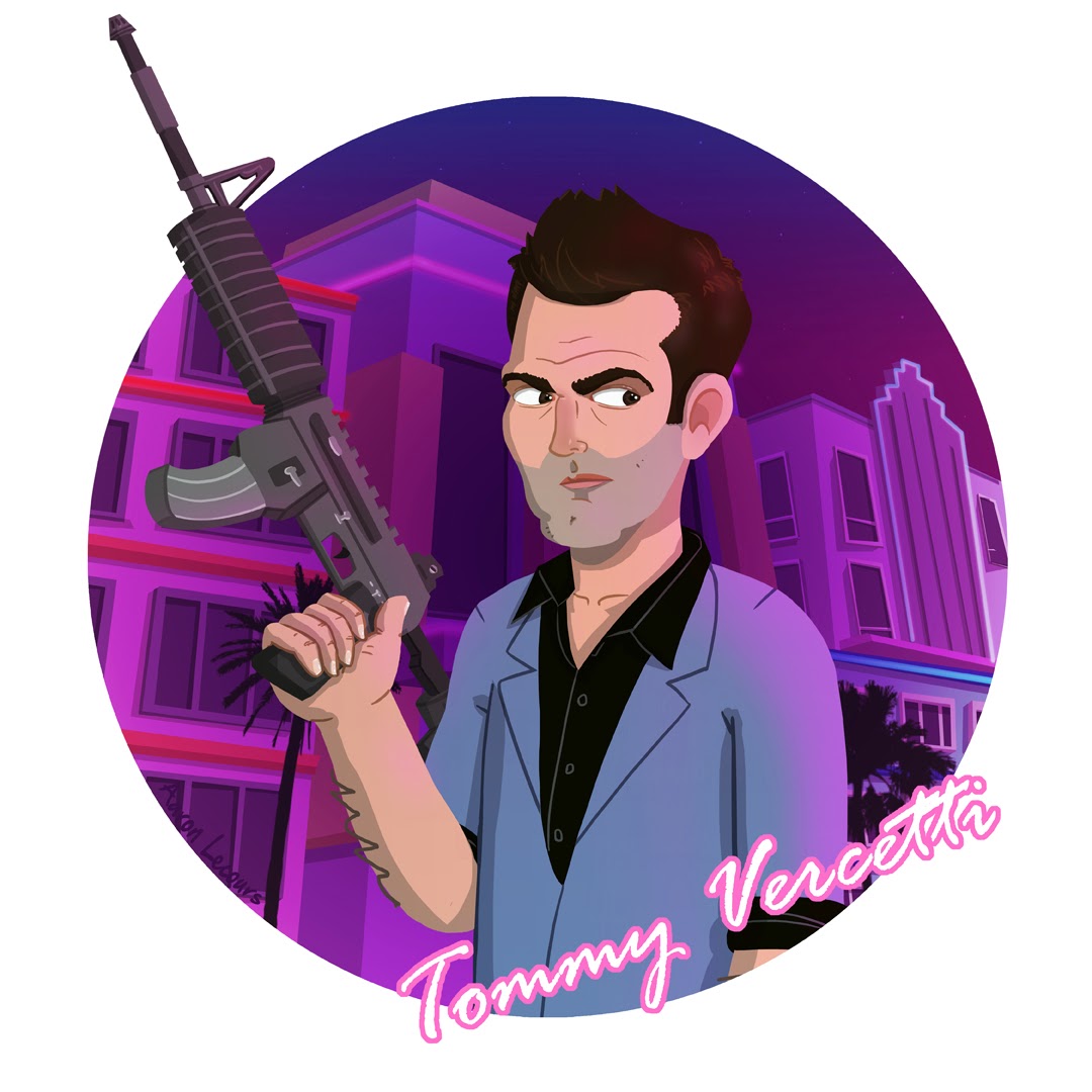 OnThatEye: GTA: Vice City - Tommy Vercetti and Candy Suxxx