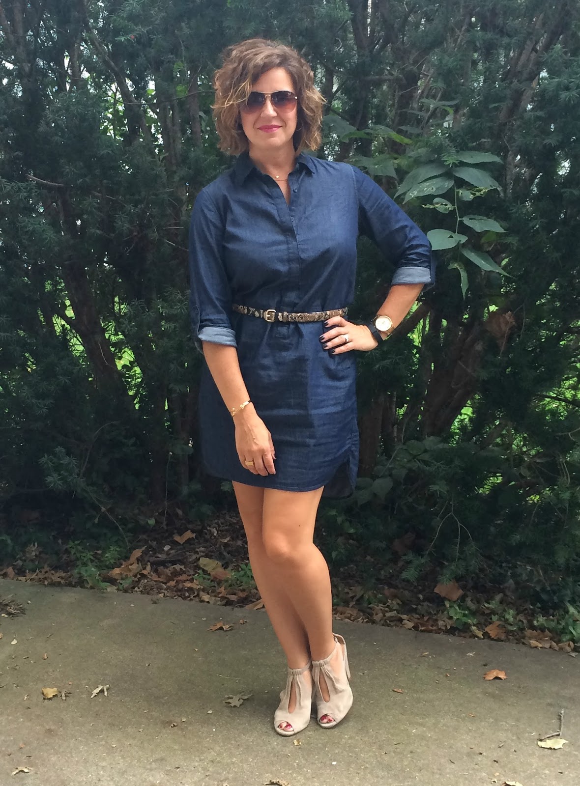 denim dress jcpenney