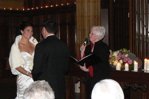 Candlelight Ceremony at Yale's chapel