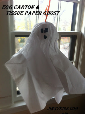 egg carton tissue paper ghost Halloween Crafts for Preschoolers This round up of Halloween crafts for preschoolers and toddlers is full of cute yet spooky arts that are simple for kids and fun for adults too.  Making crafts for Halloween with your toddler is a great bonding experience that teaches fine motor skills.