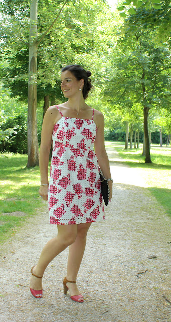 wedding look, robe comptoir des cotonniers pour les 150 ans du printemps