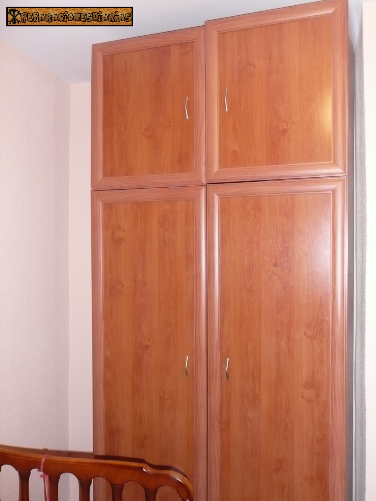 Reparacionesdiarias: MONTAJE DE UN ARMARIO PARA UNA HABITACION: