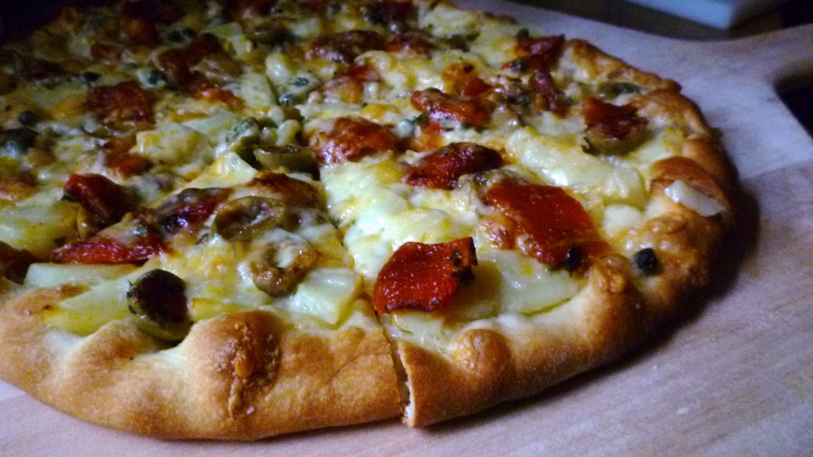 For Love of the Table How to Roast Peppers (and a recipe for Pizza