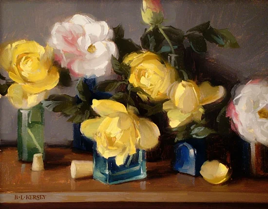 Laurie Kersey | Canadian flowers painter