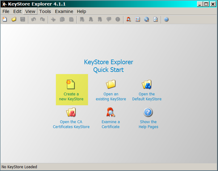 iWay Service Manager HowTo Create a Java Keystore and KeyPair for