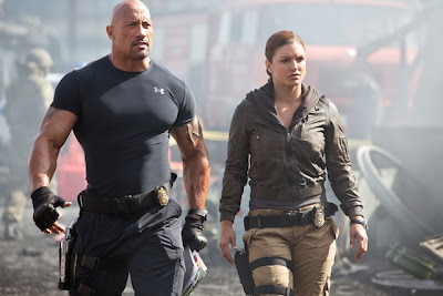 Gina Carano Dwayne Johnson Fast And Furious 6